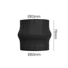 One hump hose Manitor l.76mm id.63mm