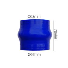 One hump blue hose Manitor l.76mm id.63mm