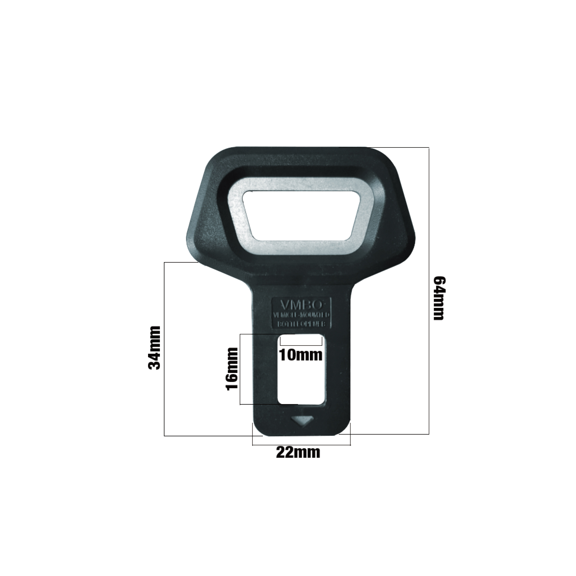 TBoonor Fermo Cintura Sicurezza Auto con Apribottiglie Integrato Fibbia per  la Cintura di Sicurezza Disattiva Allarme Nero Disattiva Allarme Cintura