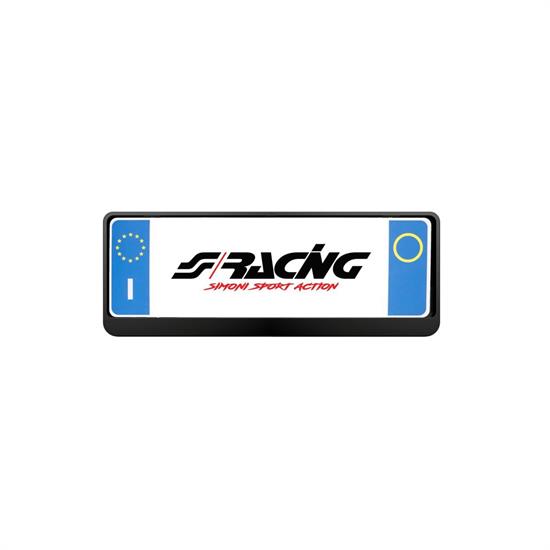 Plate holder front black