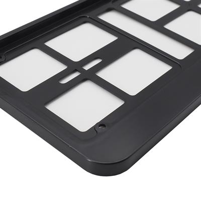 Plate holder front black