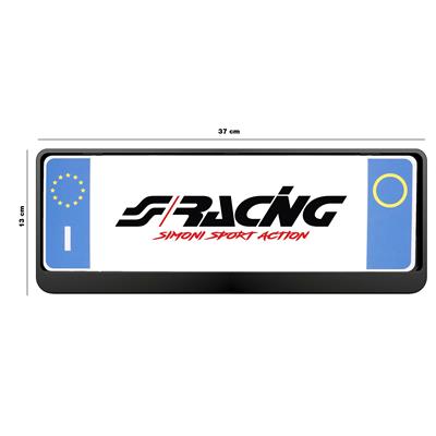 Plate holder front black