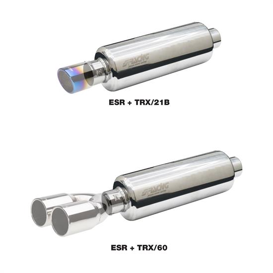 Embout Silencieux D'échappement Universel En Acier Inoxydable 4 Pouces - Réglable, Pour Améliorer Le Son Et Le Look Du Pot D'échappement - 8