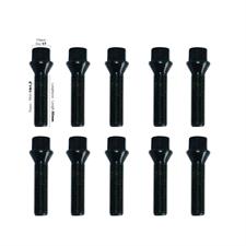 10 black bolts key 17 14x1.5 l.50mm