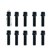 10 black bolts key 17 14x1.5 l.45mm spherical