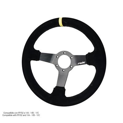 Volante sportivo a calice Carrera 32 - in camoscio