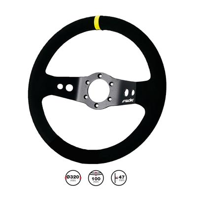 Steering wheel Rally black