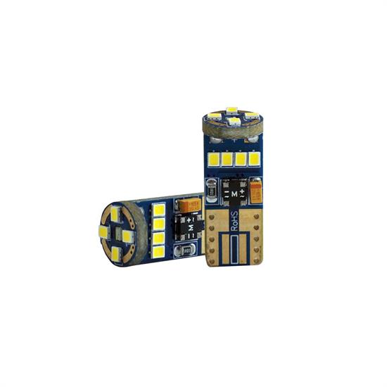 T10 W5W canbus no polarity 12 led bulbs