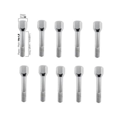 10 bolts key 17 14x1.5 l.50mm