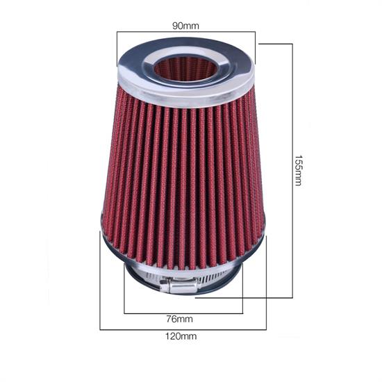 Air Filter double cone red cotton