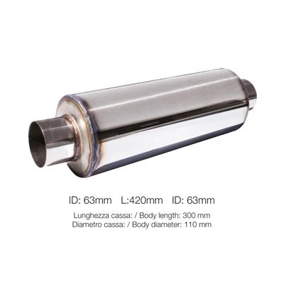 Silenziatore universale id 60mm