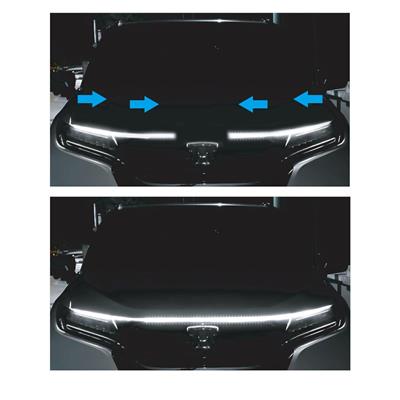 Led hood white