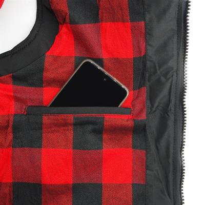 Sleveless jacket with logo size XL
