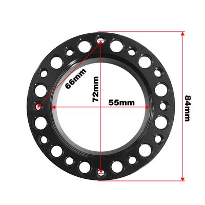 Spessore Mozzo Volante 76mm