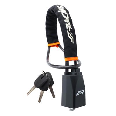 Anti-theft steering wheel lock