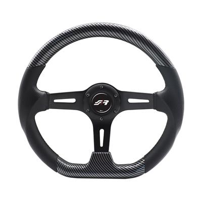 Steering wheel Giau black