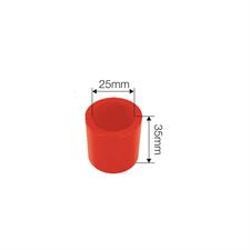 Red Rubber stopper cap