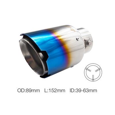 Terminale rotondo id 39-63mm acciaio inox