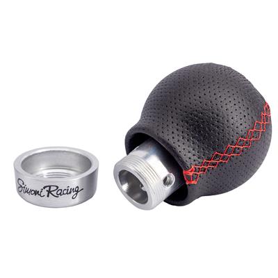 Gear knob Rev red sewing