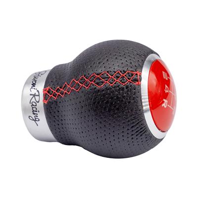 Gear knob Rev red sewing