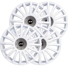Kit copricerchi 15 Grand Prix White