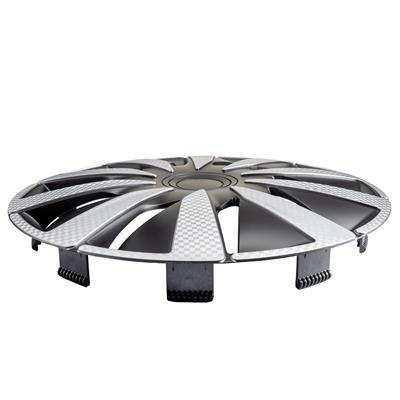 Wheel covers 14 Lazio Carbon Silver Black