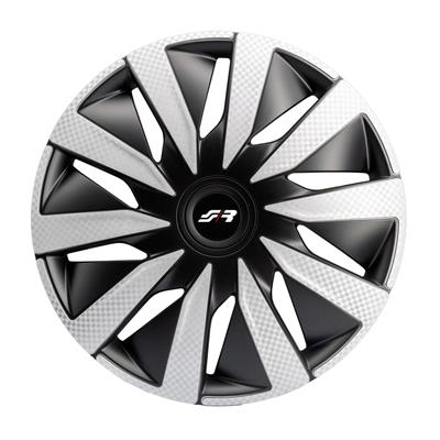 Copricerchio 15 Lazio Carbon Silver Black