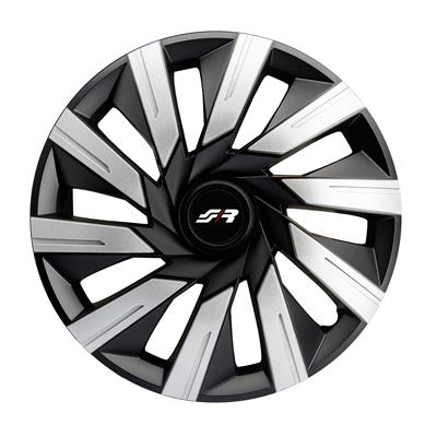 Kit copricerchi 15 Tecna Silver Black