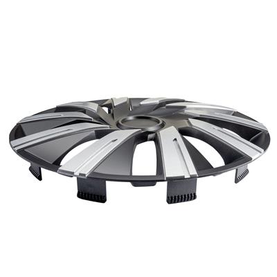 Wheel covers 16 Tecna Silver Black