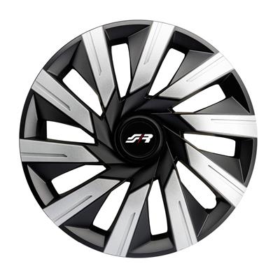 Wheel cover 16 Tecna Silver Black