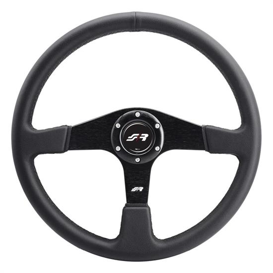 Volante sportivo Defender 38 - in pelle