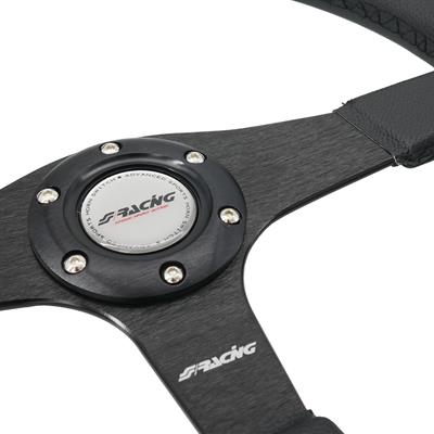 Volante sportivo Defender 38 - in pelle