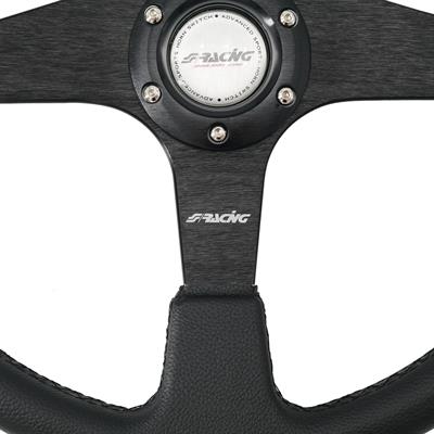 Volante sportivo Defender 38 - in pelle