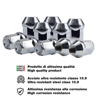 10 dadi chiusi ch.19 12X1.5 l.34mm