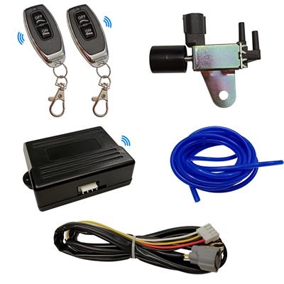 Kit accessories with remote control for exhaust valve
