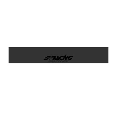Sunshade matt black 150x24 cm