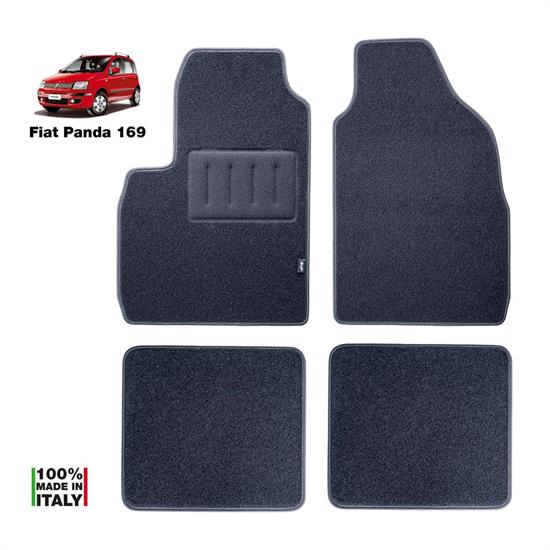 Tailor-made mats kit Fiat Panda 169