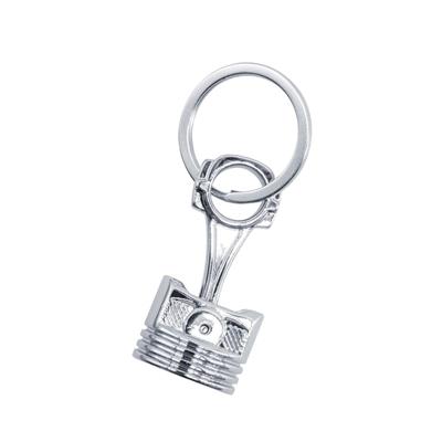 Keychain Piston chromed New