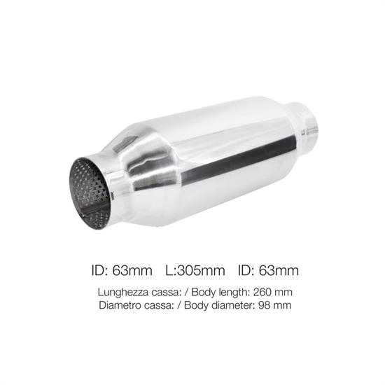 Universal Custom Muffler id 63mm
