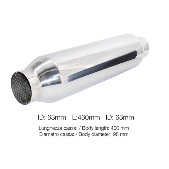 Universal Custom Muffler id 63mm