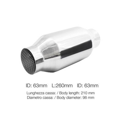 Universal Custom Muffler id 63mm