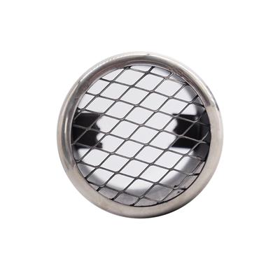 Muffler Tip round id 37-58mm slant stainless steel