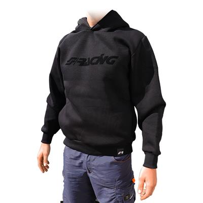 Black hooded sweatshirt TG.L
