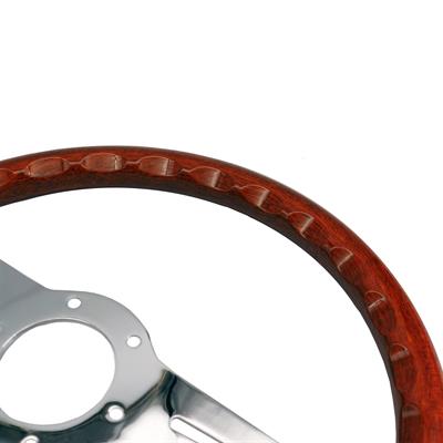Volante classico Resia - effetto legno