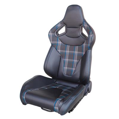 Seat Jackie Blue with adjustment lever on the leftt side