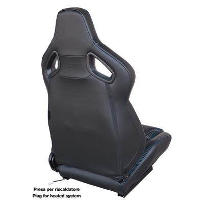 Seat Jackie Blue with adjustment lever on the leftt side