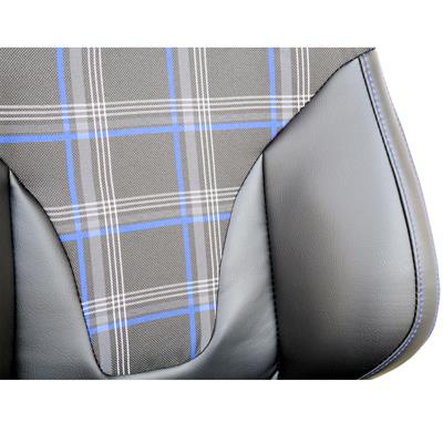 Seat Jackie Blue with adjustment lever on the leftt side