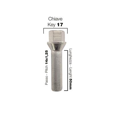 Kit distanziali ruota 2X16mm + 2X20mm con bulloneria