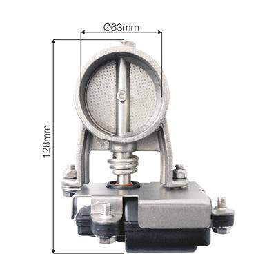 Exhaust valve with switch diam.63mm