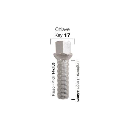 Kit distanziali ruota 2X13mm + 2X20mm con bulloneria